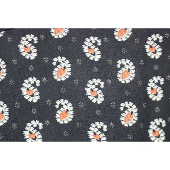 Sunday in Brooklyn 3/4 Bell Sleeve Dark Floral Tunic-Size Medium-Whimsigoth - Picture 12 of 12